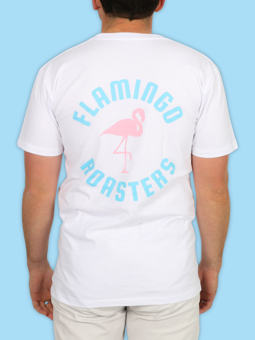 FLAMINGO CLASSIC UNISEX TEE WHITE