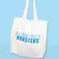 FLAMINGO TOTE BAG NATURAL