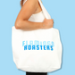 FLAMINGO TOTE BAG NATURAL