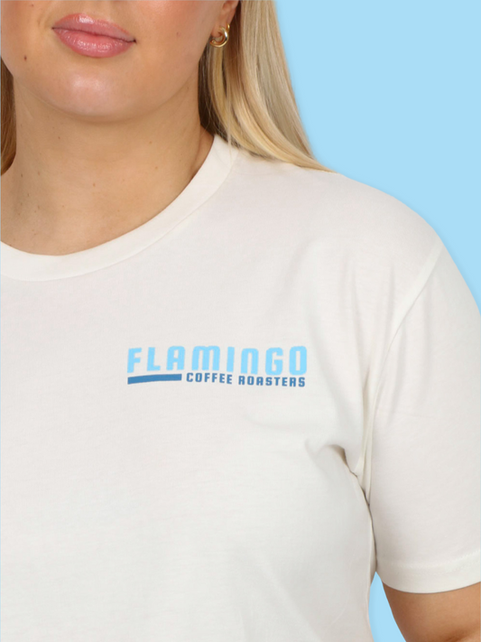 FLAMINGO CLASSIC UNISEX TEE CREAM